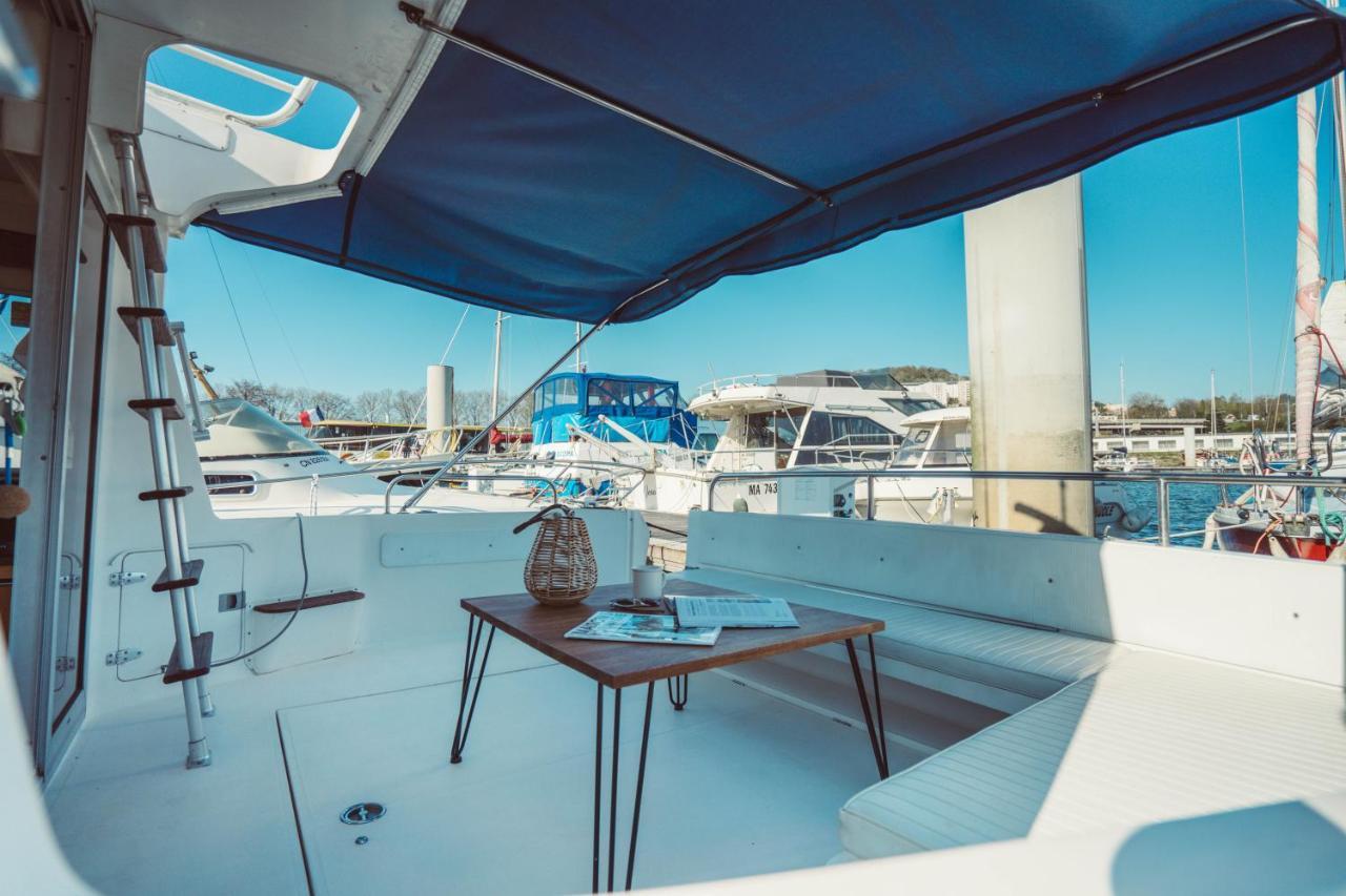 No Limit Charter Bateau Avec Parking Prive Proche Centre-Ville Rouen Buitenkant foto